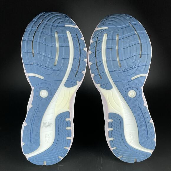 Women’s 11 Men’s 9.5 Brooks Glycerin 20 StealthFit Blue Knit Running Sneaker EUC - Picture 4 of 9